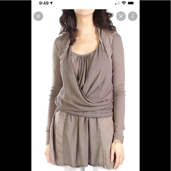 Prairie Underground Austen top Wrap Lagenlook Rustic - Picture 1 of 4